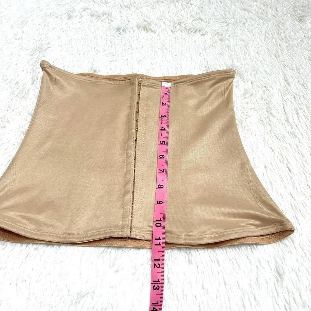 MIRACLESUIT Inches Off Waist Cincher Medium Beige/Nude Shapewear, Size XL